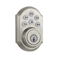 Kwikset Home Connect 910TRL ZW 15 SMT Traditional Deadbolt with Z-Wave Technology, Satin Nickel