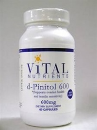 VitalNutrients d-Pinitol 600mg 60caps