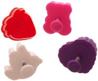 Ateco Valentine Plunger Cutters, Set of 4