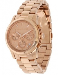 Michael Kors Quartz Rose Golden Midsized Round Dial Chronograph- Women Wrist Watch Christmas Gift Mk5128