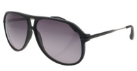 Marc by Marc Jacobs Women's MMJ 239/S 0AI2 Shield Sunglasses,Black Ruthenium Frame/Grey Gradient Lens,One Size