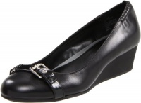 Lauren Ralph Lauren Women's Ilena Pump,Black Kidskin/Patent,11 B US