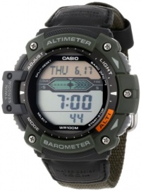 Casio Men's SGW300HB-3AVCF Twin Sensor Multi-Function Digital Green Sport Watch