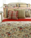 A classic tattersall check in cherry red makes a bold statement on pure, 200-thread count cotton. (Clearance)