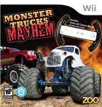 Monster Trucks Mayhem with Racing Wheel