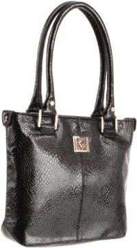 Anne Klein Perfect Small AA-0019459AA Tote,Black,One Size