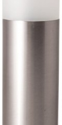 Paradise GL23158SS4 Stainless Steel Solar Bollard Light with White LED, 4-Pack, Stainless Steel