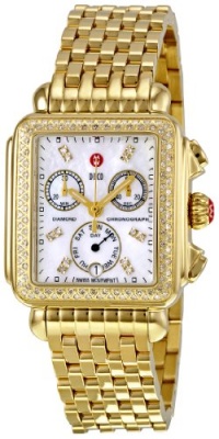 Michele Women's MWW06P000100 Deco Day Chronograph Dial Watch