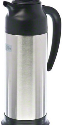 Update International SV-100 Stainless Steel Vacuum Insulated Cream Server, Black, 33-Ounce