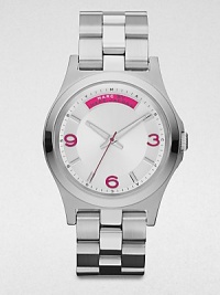 MARC BY MARC JACOBS 'Baby Dave' Silver Bracelet Watch