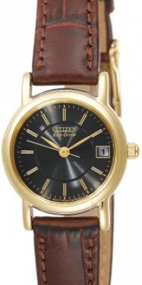 Citizen Women's EW1272-01E Eco-Drive Leather Watch