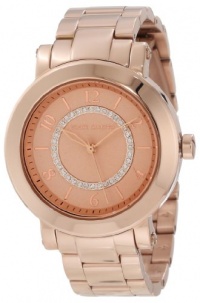 Vince Camuto Women's VC/5002RGRG Rosegold-Tone Swarovski Crystal Dial Rosegold-Tone Bracelet Watch