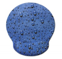 Allsop 28822 Mouse Pad Pro Memory Foam Mouse Pad (Raindrop Blue)