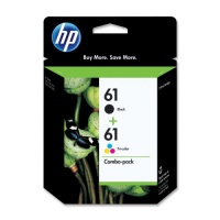 HP 61 Ink Cartridge- Combo Pack