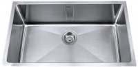 Kraus KHU100-30 30-Inch Undermount Single Bowl 16 gauge Kitchen Sink, Stainless Steel