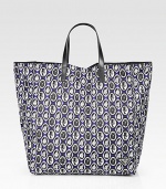 Bring Your Own Bag silhouette is printed on this versatile nylon shopper.Double top handleNylon14W x 15H x 8DMade in Italy