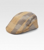 Set the tone this season in this patterned flat cap, rendered in lightweight cotton.CottonBrim, about 2Dry cleanMade in USA