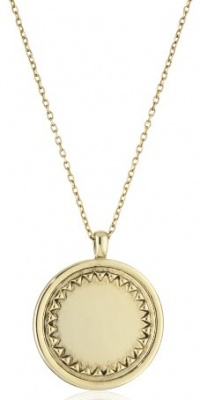 House of Harlow 1960 Gold-Plated Metal Sunburst Pendant Necklace