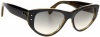 Ray-Ban 4152 105632 Top Grey Brown on Stripe Yellow Vagabond Cats Eyes Sunglasses Lens Category 3