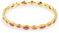 MELINDA MARIA Gwyneth Collection 18k Gold-Plated Gwyneth Bangle