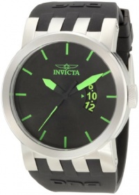 Invicta Men's 10403BBB DNA Urban Black Dial Black Silicone Watch