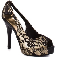 Guess Shoes Hondo 6 - Gold Multi Fabric