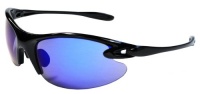 JiMarti RV17 Sunglasses for Golf, Cycling, Running. Mirror lens colors. TR90 Frame.