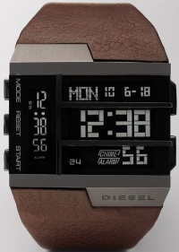 Diesel Digital Quartz Black Dial Men's Watch DZ7189