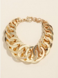 GUESS Gold-Tone Multi-Link Chain Bracelet, GOLD