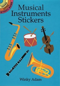 Musical Instruments Stickers (Dover Little Activity Books Stickers)