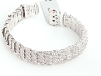 ROBERTO COIN Diamond White Gold Bracelet