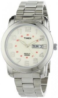 Timex Men's T2N437 Elevated Classics Sport Chic Silver-Tone Bracelet Watch