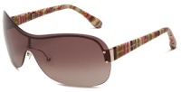 Marc by Marc Jacobs MMJ241/S Sunglasses - 0W9Y Red Gold/Mu Light Striped (JD Brown Gradient Lens) - 99mm