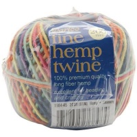 Darice(R) Fine Hemp Twine - Bright Colored