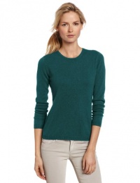 Sofie Women's 100% Cashmere Long-Sleeve Crew-Neck Sweater