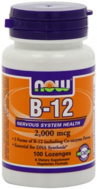 Now Foods Instant Energy B-12 2000mcg, 100-Count