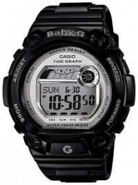 Casio Women's Baby-G BLX103-1 Black Resin Quartz Watch with Digital Dial