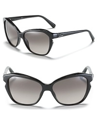 Luxe, ladylike, and undeniably Dior. These elegant cat eye shades will be a favorite in your collection for years to come.