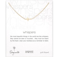 Dogeared Jewelry Whispers Collection Cross Necklace