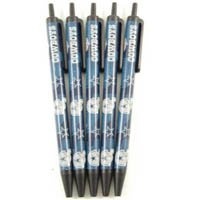 NFL Dallas Cowboys Disposable Black Ink Click Pens, 5-Pack