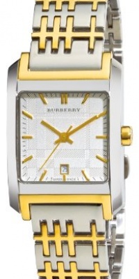 Burberry Women's BU1573 Nova Checked Two Tone Watch