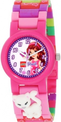 Lego Kids' 9000805 Friends Pink Plastic 2 Pack of Analog Watches