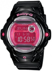 Casio Black Baby G Pink Digital Dial