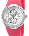 Philip Stein Women's 31-AW-RP Active Pink Rubber Strap Watch