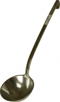 King Kooker 14107 20-Inch Aluminum Ladle with Hanging Hook