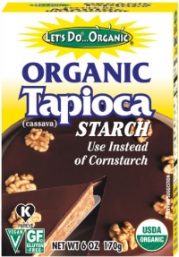 Let's Do...Organic Organic Tapioca Starch, 6-Ounce Boxes (Pack of 6)