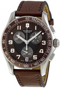 Swiss Army Chronograph Classic Brown Dial Men's Watch - V241498