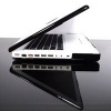 TopCase BLACK Crystal See Thru Hard Case Cover for Macbook 13 13.3 (1st Generation/A1181) with FREE Mouse Pad