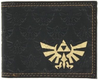 Bioworld Nintendo Legend of Zelda Twilight Princess Triforce Bi-Fold Embossed Wallet