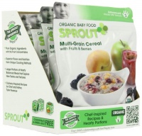 Sprout Organic Baby Food Multi-Grain Cereal with Fruits and Berries, 5.5-Ounce (Pack of 12)